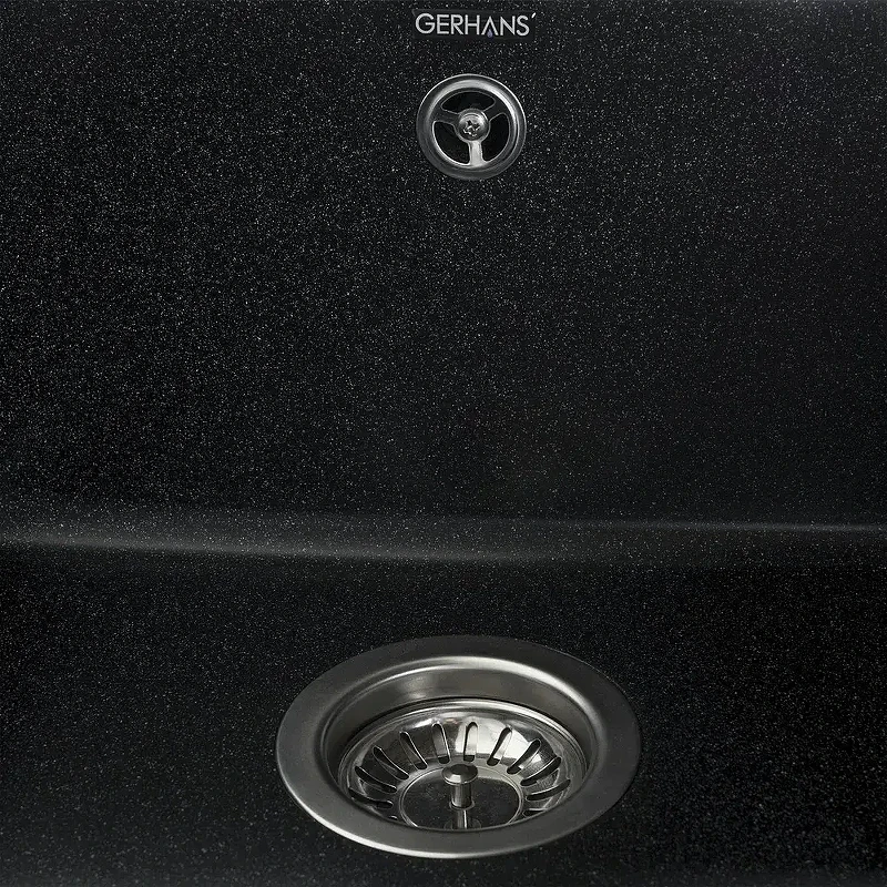 Кухонная мойка Gerhans 78 B28-22/311-11-24 цвет Черный