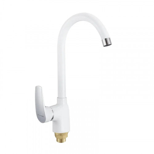 Смеситель для кухни Shevanik S5053F цвет Белый