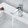 Смеситель для раковины Shevanik S6101 цвет Хром
