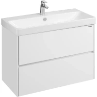 Тумба под раковину Aquaton Сканди 90 1A251901SD010 Белая МДФ / ЛДСП
