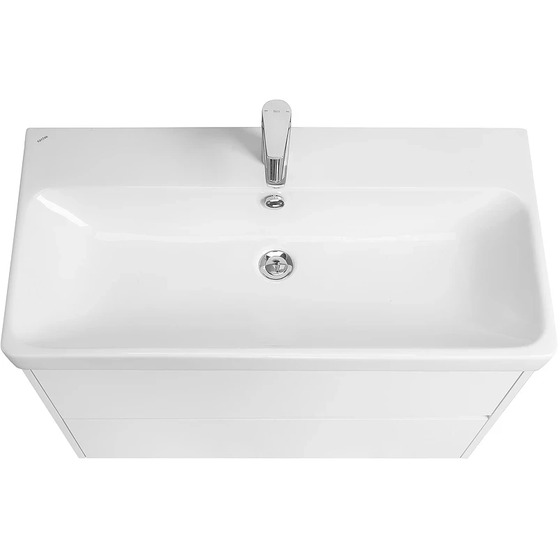 Тумба под раковину Aquaton Сканди 90 1A251901SD010 Белая МДФ / ЛДСП