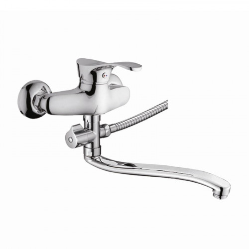 Смеситель для ванны D-Lin D140405 универсальный цвет  Хром