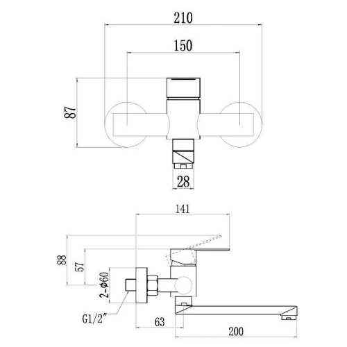 Смеситель для кухни Fmark FS8207C цвет Золото матовое