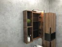 Зеркальный шкаф Comforty Штутгарт 60 00004151036 Дуб темно-коричневый МДФ / ЛДСП, стекло
