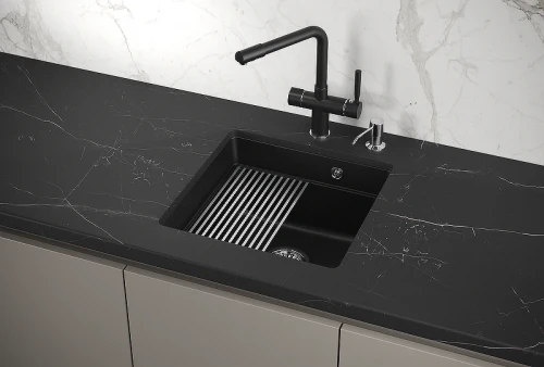 Кухонная мойка Granula Kitchen Space 45 4501U цвет Шварц
