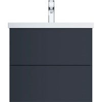 Тумба под раковину AM.PM Gem 60 M90FHX06022GM подвесная Графит матовый МДФ / ЛДСП