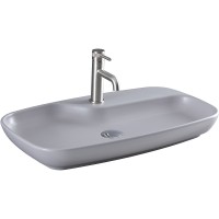 Раковина Allen Brau Liberty 2 70 4.32011.AN Антрацит фаянс накладная
