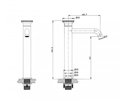 Смеситель для раковины Bronze de Luxe OMG! 9008W-Y цвет Белый матовый Желтый