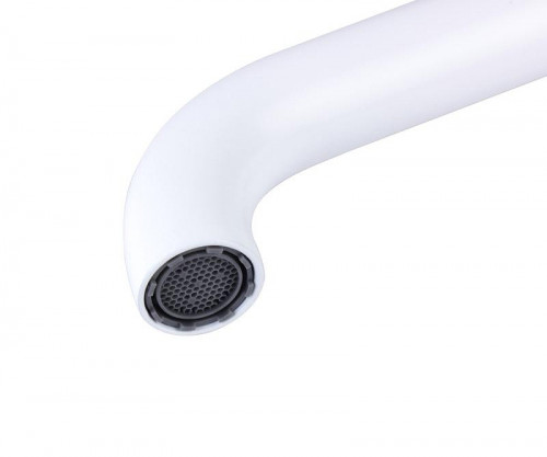 Смеситель для раковины Bronze de Luxe OMG! 9008W-Y цвет Белый матовый Желтый