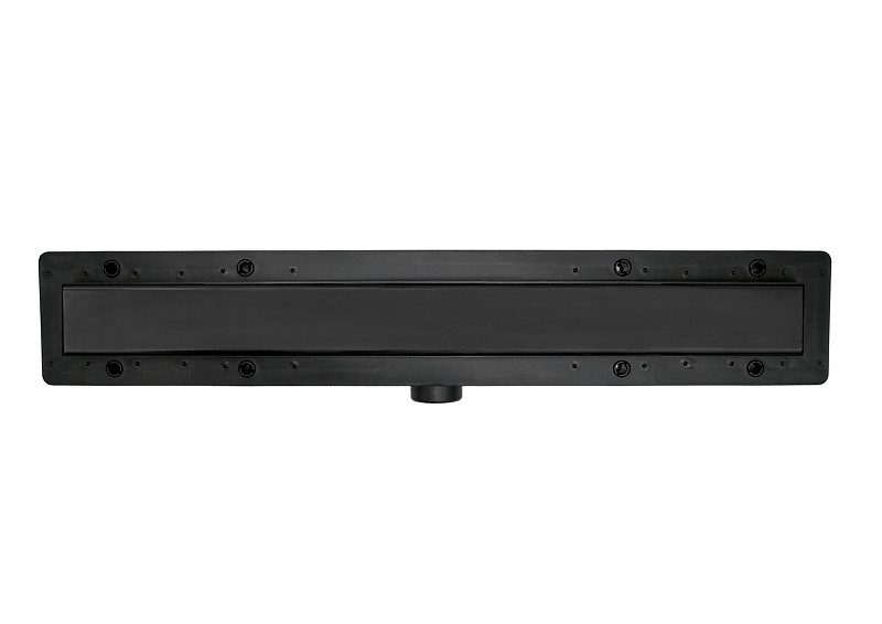 Душевой лоток PlastBrno DESIGN 4 81 SZA7750 с решеткой цвет Чёрный