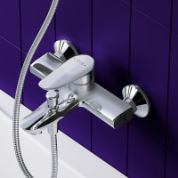 Смеситель для ванны Dorff Ultra D5010000 Хром латунь на стену