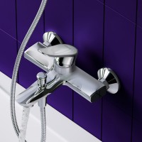 Смеситель для ванны Dorff Ultra D5010000 Хром латунь на стену