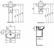 Раковина подвесная Ideal Standard Tesi 45 T352401 Euro White