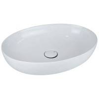 Раковина-чаша AeT Elite Oval 55 L616T0R0V0101 Белая матовая фаянс накладная