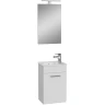 Комплект мебели для ванной Vitra Mia 40 R 75022 подвесной Белый глянцевый МДФ / ЛДСП