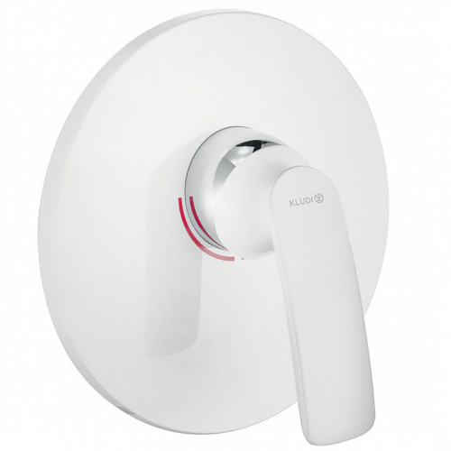 Смеситель для душа Kludi Balance 526559175 Белый Хром латунь встраиваемый