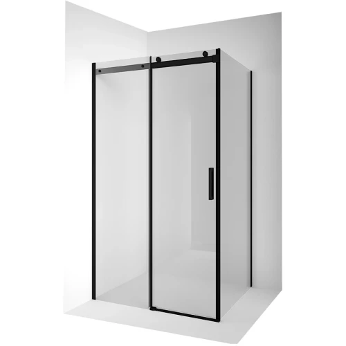 Душевой уголок Ambassador Benefit 130x90 19021202HB-90HB профиль Черный стекло прозрачное