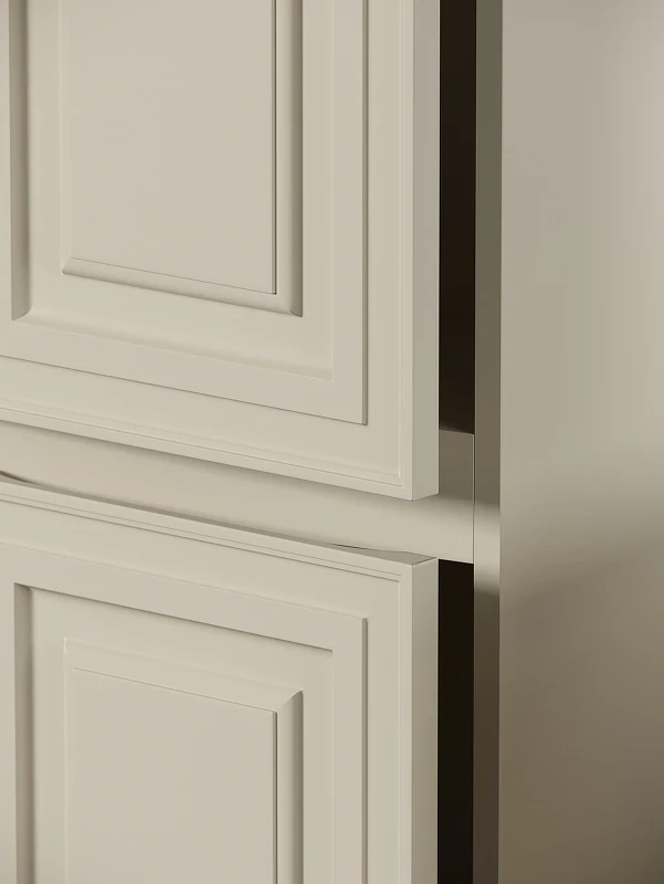 Шкаф пенал Sancos Very 35 L PVR35LCE подвесной Beige Soft МДФ / ЛДСП