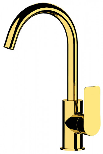 Смеситель для кухни Remer Infinity I72DO цвет Золото глянцевое