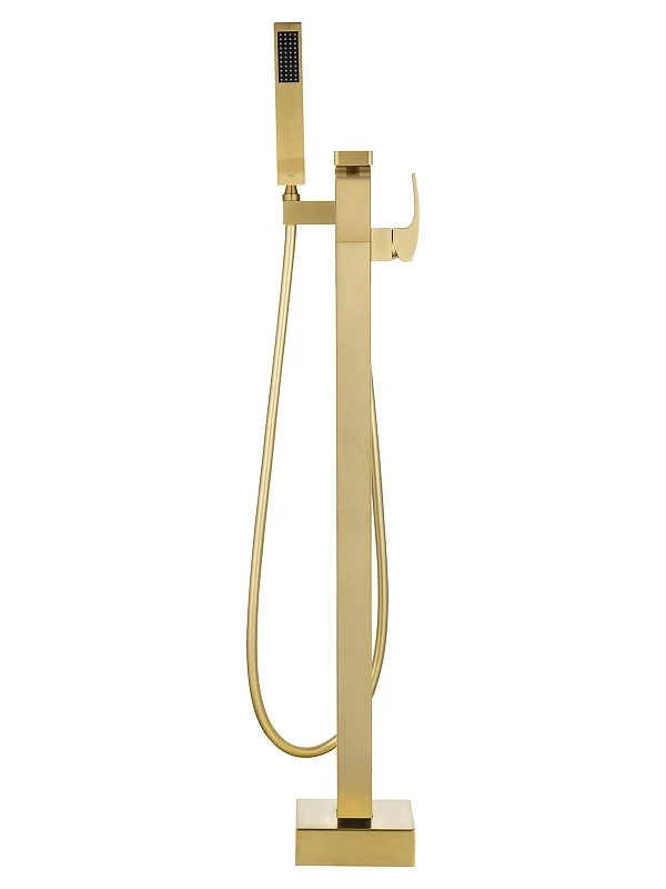Смеситель для ванны Wonzon & Woghand Fit WW-88649009-BG цвет Брашированное золото
