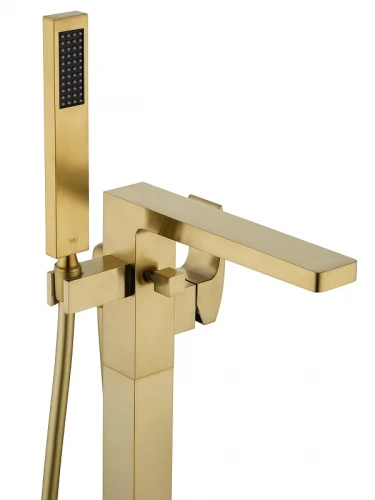Смеситель для ванны Wonzon & Woghand Fit WW-88649009-BG цвет Брашированное золото