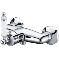 Смеситель для душа Boheme Vogue 224-MR-W Хром латунь на стену