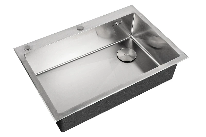 Кухонная мойка ZorG Lux 75 LUX 7551 цвет Нержавеющая сталь