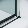 Душевой уголок Grossman Classic 110х80 120.K33.04.1180.21.00 профиль Черный матовый стекло прозрачное
