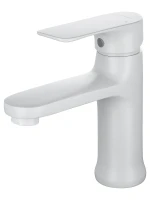 Смеситель для раковины Wonzon & Woghand WW-XH-011-MW цвет Белый матовый