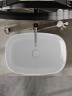 Раковина-чаша Orange 54 B07-540W Белая глянцевая фарфор накладная