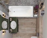 Акриловая ванна Vagnerplast Aronia 150х70 VPBA157ARN2X-04 без гидромассажа