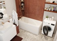 Акриловая ванна Vagnerplast Aronia 150х70 VPBA157ARN2X-04 без гидромассажа