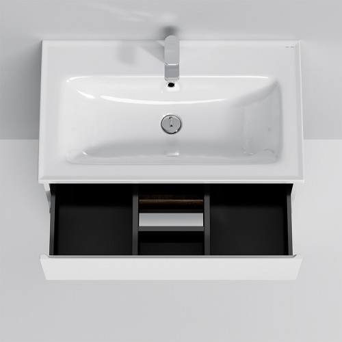 Тумба под раковину AM.PM X-Joy 80 M85AFSX0802WG Белый глянец МДФ / ЛДСП