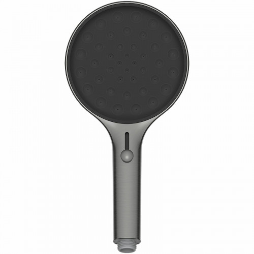 Комплект верхнего и ручного душа Vincea Inspire VSHH-3I2AHGM Вороненая сталь латунь на стену