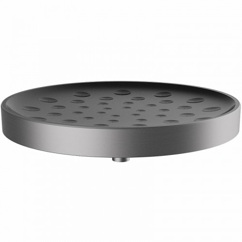 Комплект верхнего и ручного душа Vincea Inspire VSHH-3I2AHGM Вороненая сталь латунь на стену