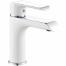 Смеситель для раковины Rose R21F R2101F Белый Хром латунь