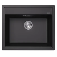 Кухонная мойка Abber Quarz 60 AQ2902B цвет Черный