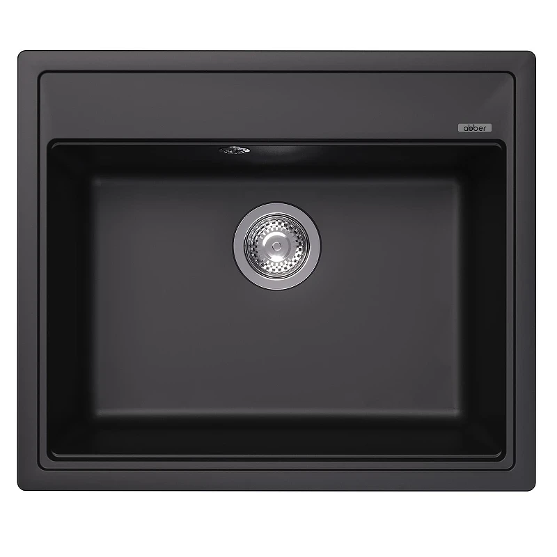 Кухонная мойка Abber Quarz 60 AQ2902B цвет Черный