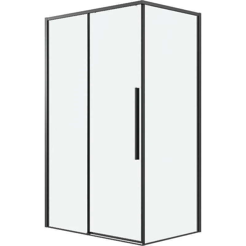 Душевой уголок Grossman Galaxy 110х90 120.K33.01.1190.21.00 профиль Черный матовый стекло прозрачное