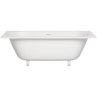 Ванна из искусственного камня Salini Ornella Axis Kit 190х90 103512G Белая глянцевая