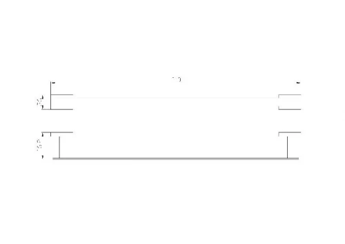 Полотенцедержатель Wonzon &amp; Woghand Flat WW-9712-60CM цвет Хром