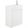 Тумба под раковину BelBagno Kraft Mini 50 L KRAFT MINI-500/260-1A-SO-BO-L подвесная Bianco Opaco МДФ / ЛДСП