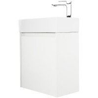 Тумба под раковину BelBagno Kraft Mini 50 L KRAFT MINI-500/260-1A-SO-BO-L подвесная Bianco Opaco МДФ / ЛДСП