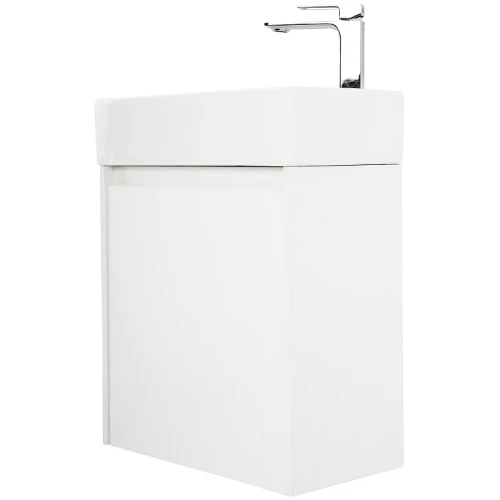 Тумба под раковину BelBagno Kraft Mini 50 L KRAFT MINI-500/260-1A-SO-BO-L подвесная Bianco Opaco МДФ / ЛДСП