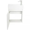 Тумба под раковину BelBagno Kraft Mini 50 L KRAFT MINI-500/260-1A-SO-BO-L подвесная Bianco Opaco МДФ / ЛДСП