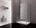 Душевой уголок Cezares Verona 120x90 VERONA-W-AH-1-120/90-C-Cr профиль Хром стекло прозрачное