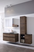 Тумба Geberit Smyle Square 45 500.357.JR.1 подвесная Пекан МДФ / ЛДСП