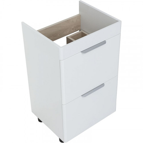 Тумба под раковину Aquanet Ирис new 50 310151 Белый глянец МДФ / ЛДСП