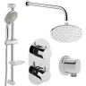 Душевая система Vitra AquaHeat 458657 с термостатом Хром