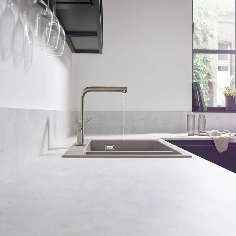 Смеситель для кухни Hansgrohe Talis M54 72840800 Сталь латунь